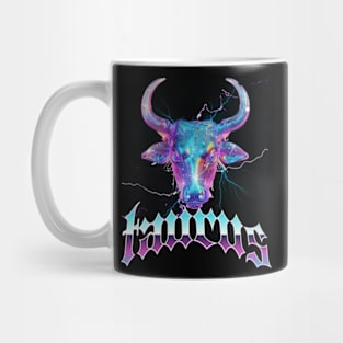 Retro Bootleg Taurus Rap Zodiac Sign Astrology Horoscope Mug